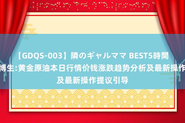 【GDQS-003】隣のギャルママ BEST5時間 Vol.