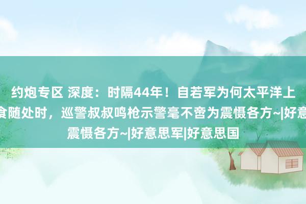 约炮专区 深度：时隔44年！自若军为何太平洋上再起东风？火食随处时，巡警叔叔鸣枪示警毫不啻为震慑各方~|好意思军|好意思国