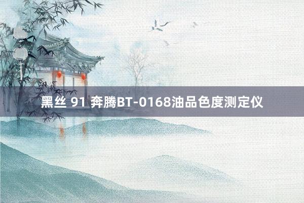 黑丝 91 奔腾BT-0168油品色度测定仪